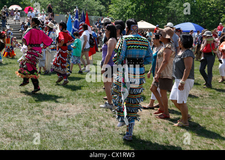Le Prime Nazioni Canadesi, la trentaseiesima Odawa annuale Festival della cultura aborigena tradizionale & Pow Wow Ottawa in Canada, 26 maggio 2012 Foto Stock