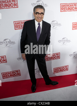 Eugene Levy presso l'Australian premiere di American Pie : Reunion, Melbourne, 7 marzo 2012. Foto Stock