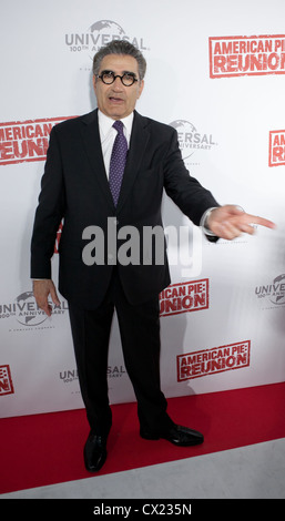 Eugene Levy presso l'Australian premiere di American Pie : Reunion, Melbourne, 7 marzo 2012. Foto Stock