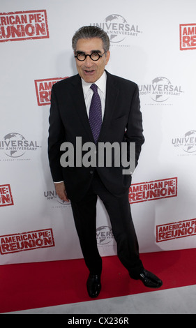 Eugene Levy presso l'Australian premiere di American Pie : Reunion, Melbourne, 7 marzo 2012. Foto Stock