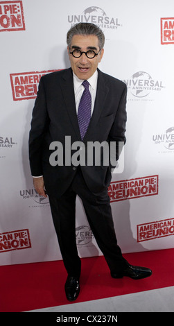 Eugene Levy presso l'Australian premiere di American Pie : Reunion, Melbourne, 7 marzo 2012. Foto Stock