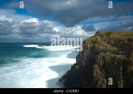 Tempesta su Minnamurra, Nuovo Galles del Sud, Australia Foto Stock