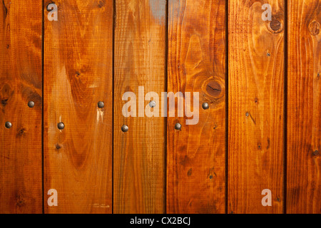 Vecchio legno marrone plank texture di sfondo Foto Stock