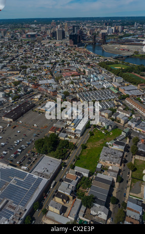 Panoramiche, antenne, del New Jersey, Newark, Downtown Foto Stock