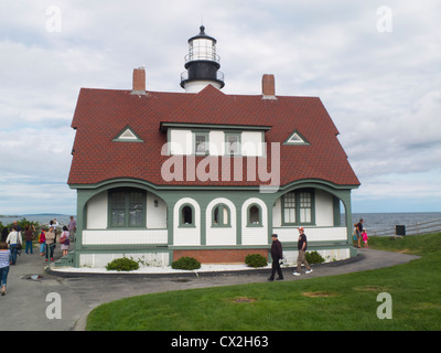 Portland Head Light in Cape Elizabeth Maine Foto Stock