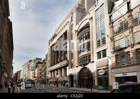 Esterno di Peterborough corte in Fleet Street London Foto Stock