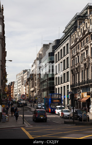 Fleet Street London Foto Stock