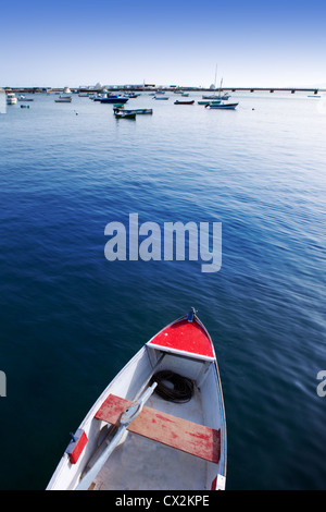 Arrecife Lanzarote barche nel porto di Isole Canarie Foto Stock