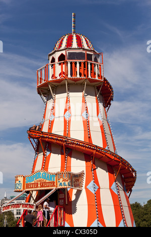 Helter Skelter corsa sulla banca del sud al sindaco di Londra 2012 Thames Festival Foto Stock