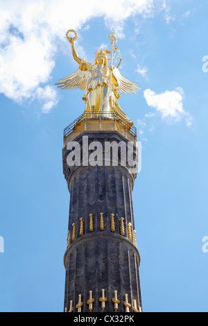 Siegessaule, la colonna della vittoria di Berlino Foto Stock