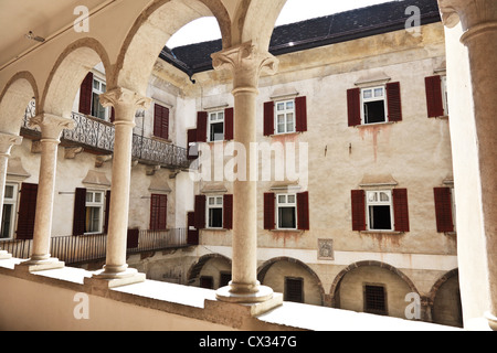 Dettaglio del castel vista in trentino Foto Stock