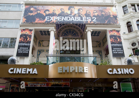 Empire Cinema, Leicester Square; Londra; Inghilterra; Regno Unito Foto Stock
