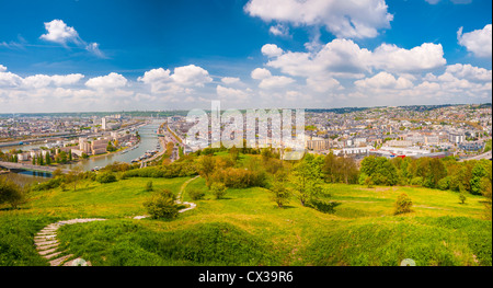 Senna, Rouen, Francia, Europa Foto Stock