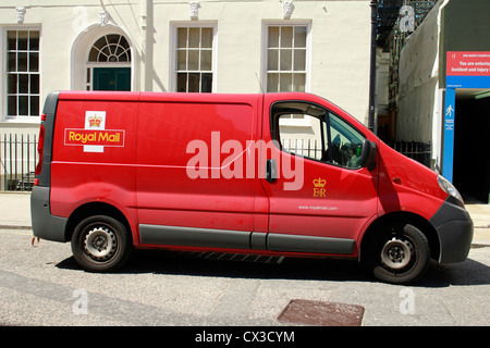 A royal mail delivery van a Londra Foto Stock