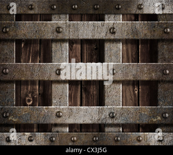 Sfondo di metallo Foto Stock