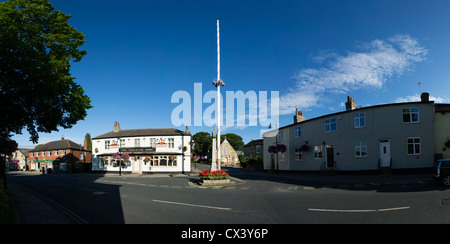 Il villaggio di Barwick in Elmet, West Yorkshire. Foto Stock