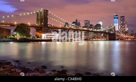 New York skyline della città Foto Stock