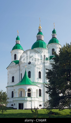 Cattedrale della Natività (1752-1763) in Kozelets (regione di Chernihiv, Uklraine) Foto Stock