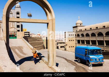 Monastero della Beata Vergine a Dirunka. Asyut, Egitto Foto Stock