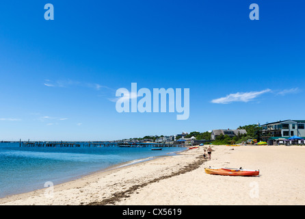 Spiaggia cittadina in a Provincetown, Cape Cod, Massachusetts, STATI UNITI D'AMERICA Foto Stock