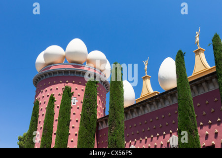 Salvador Dali Museum di Figueras, Spagna. Provincia di Catalogna Foto Stock