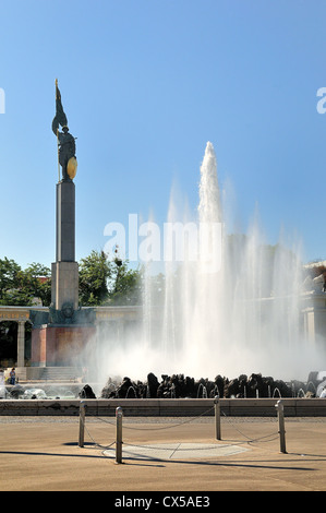 Red Army memorial a Vienna Austria Europa Foto Stock