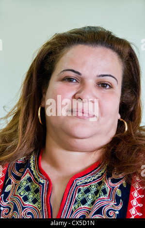 Donna egiziana ritratto Foto Stock