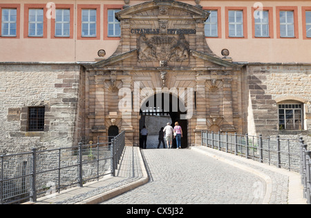 Zitadelle Petersberg, Erfurt, Turingia, Germania Foto Stock