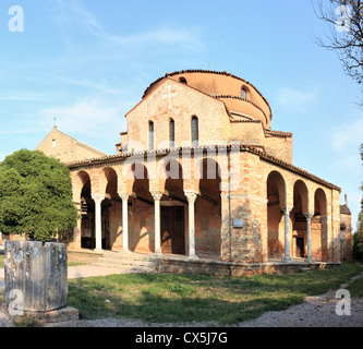 Chiesa di Santa Fosca, Isola di Torcello / Chiesa di Santa Fosca, Isola di Torcello Foto Stock