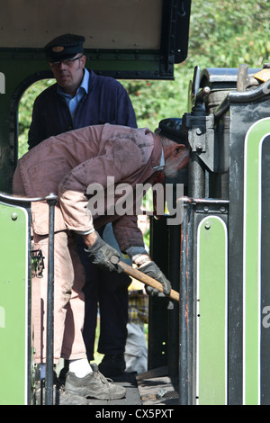 Stoker e driver di motore Foto Stock