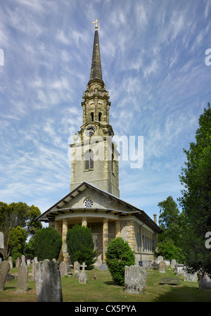 Mereworth, Kent. St Lawrence esterno Foto Stock