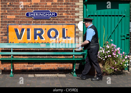 Stazione di SHERINGHAM Foto Stock