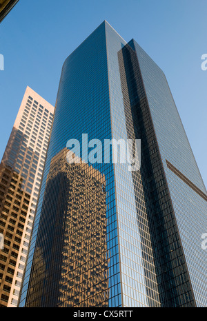 Uno di California Plaza, Bunker Hill District, il centro cittadino di Los Angeles, California, Stati Uniti d'America Foto Stock