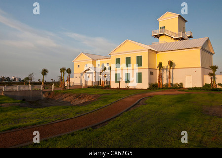 South Padre Island birdwatching e Centro Natura, South Padre Island, Texasd Foto Stock