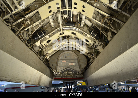 Bomb bay, Avro Vulcan B2, RAF Foto Stock