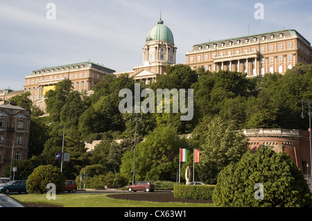 Elk190-1114 Ungheria, Budapest Buda Castle Hill , Royal Palace, xviii c Foto Stock