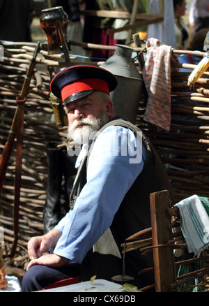 Don cosacco in abiti di tutti i giorni della fine del XIX - inizio del XX secolo Foto Stock