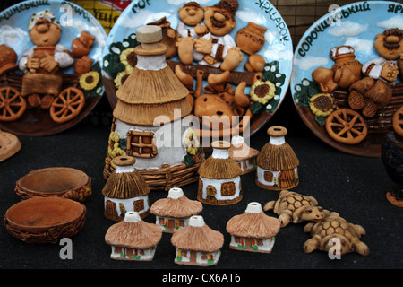 Ukrainian souvenir da Poltava , International festival cosacco Foto Stock