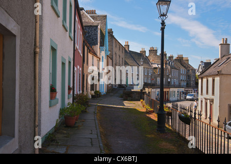 High Street, South Queensferry, Edimburgo, Scozia, Regno Unito Foto Stock