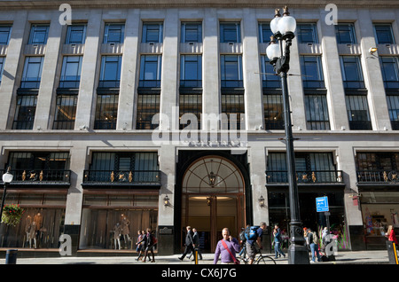 Nuovo Burberry flagship store in Regent Street, Londra Foto Stock