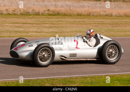 Mercedes Benz W154 Freccia d'argento 1939 auto di Formula Uno Foto Stock
