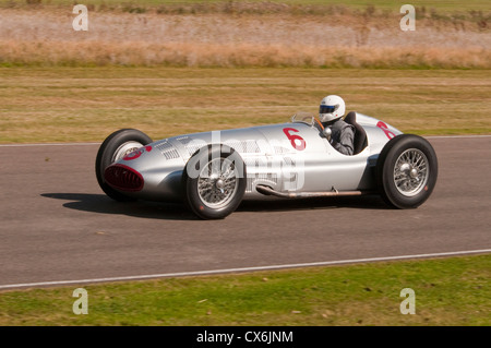 Mercedes Benz W154 Freccia d'argento 1939 auto di Formula Uno Foto Stock