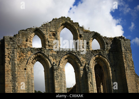 Abbazia di Rievaulx Foto Stock