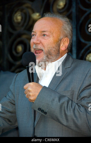 George Galloway parla a Bradford nel settembre 2012 Foto Stock