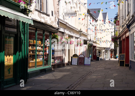 Viste della città storica Monmouth Foto Stock