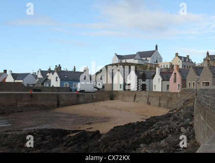 Porto Findochty Scozia Settembre 2012 Foto Stock