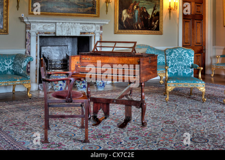 Kedleston Hall, Kedleston, Derbyshire, Regno Unito Foto Stock