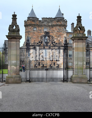 Il Palazzo di Holyrood, Edimburgo, Scozia, Regno Unito Foto Stock