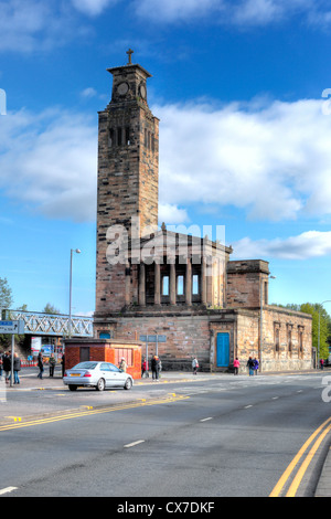 Caledonia Road chiesa (1857), Glasgow, Scotland, Regno Unito Foto Stock