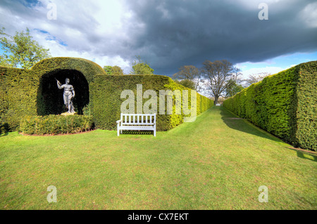 Parco, Hardwick Hall, Derbyshire, England, Regno Unito Foto Stock